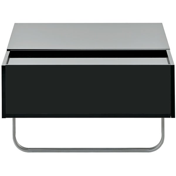 Multifunctional Coffee Table with Lifted Tabletop， High-gloss Surface Sofa Table for Living Room