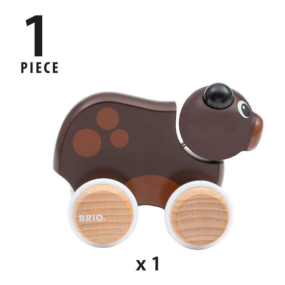 Brio 30338 Brio Push Along Bear  12m+