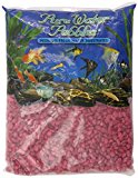 Pure Water Pebbles Aquarium Gravel 5-Pound Red Frost (Pack of 1)