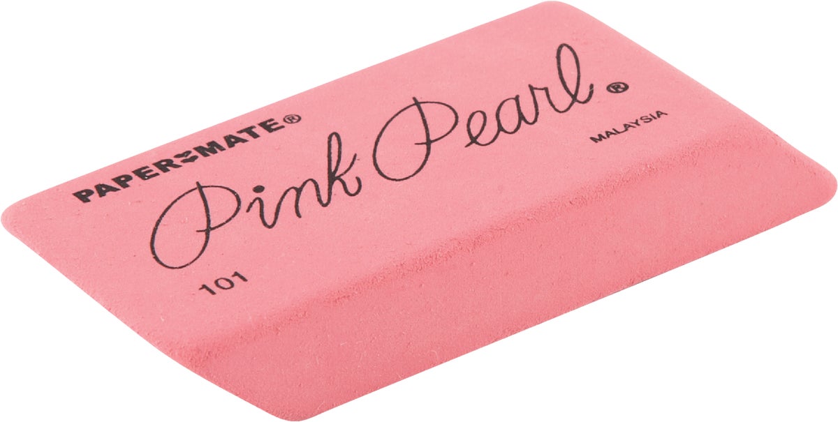 Paper Mate Pink Pearl Pencil Eraser Pink