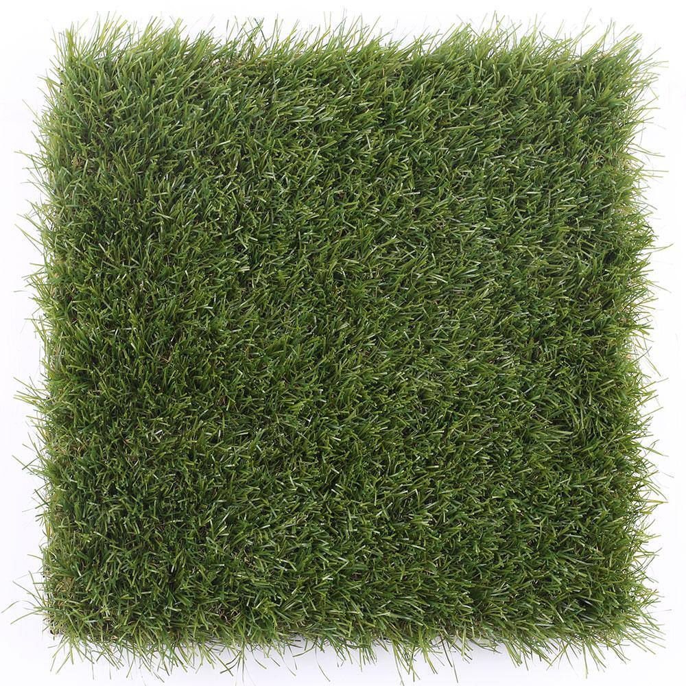 NewTechWood 1 ft. x 1 ft. Quick Deck Outdoor Faux Zoysia Grass Deck Tile (10 per case) US-QD-ZX-GS