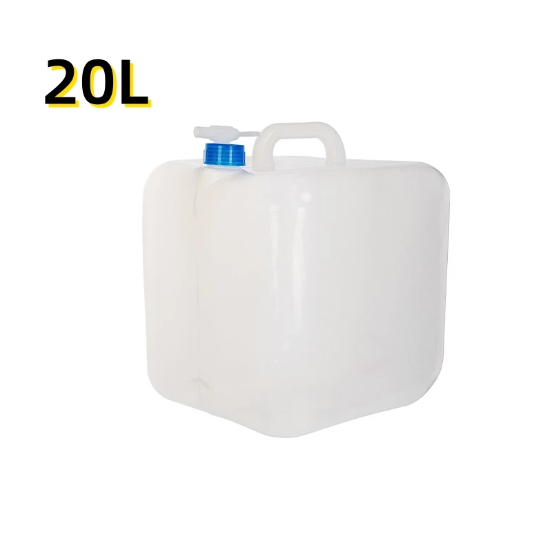 Wholesale 20L Car Container Water Carrier Outdoor Folding Water Bag Bucket Hiking Camping Water Storage Bag Bucket With faucet