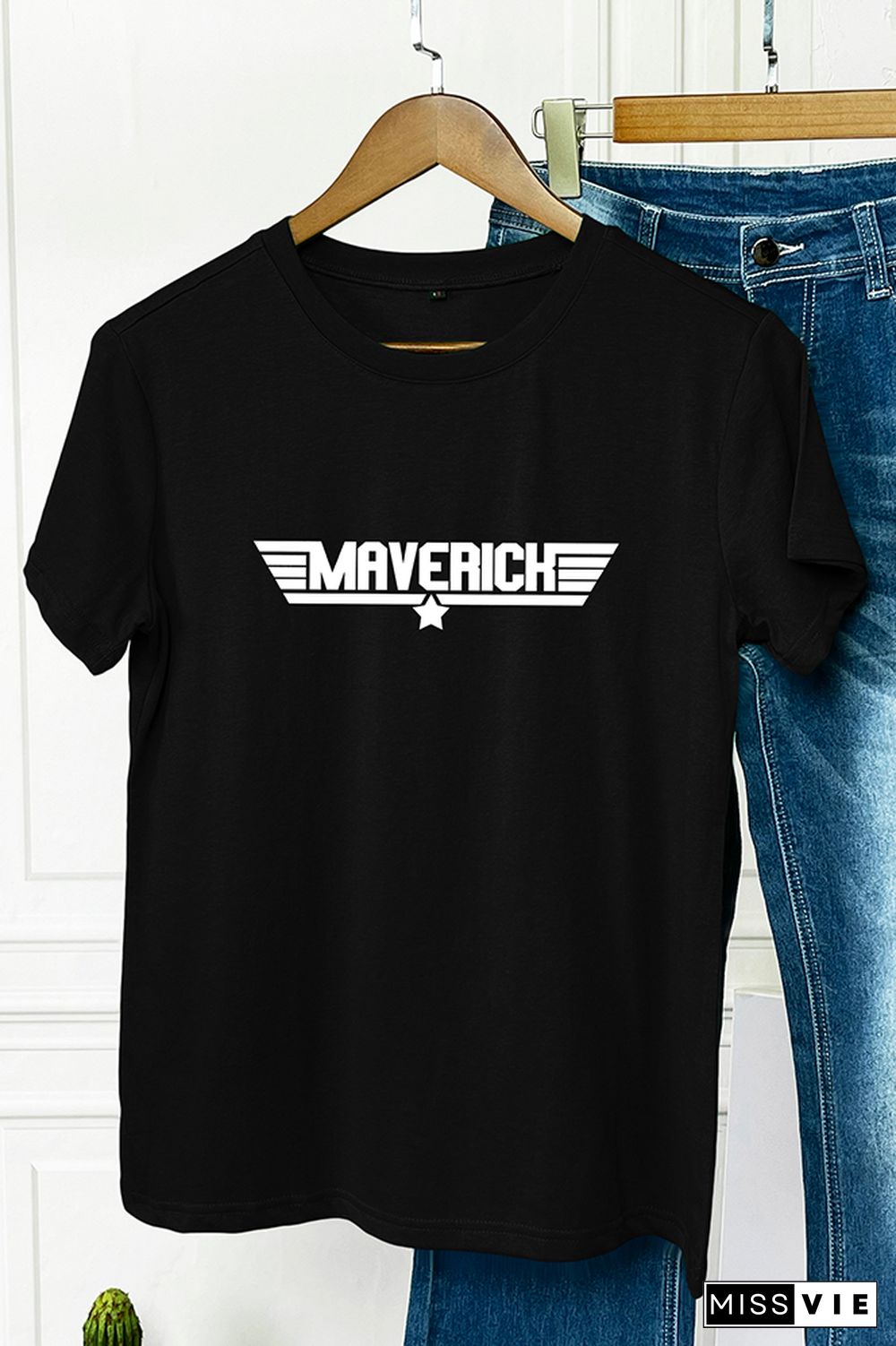 Maverick Top Gun Graphic Tee Wholesale