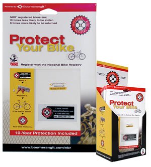 National Bike Registry Pack