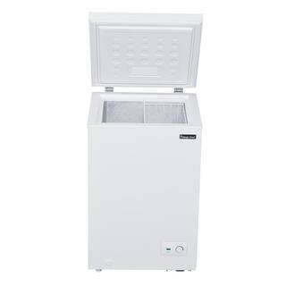 Magic Chef 3.5 cu. ft. Manual Defrost Chest Freezer in White HMCF35W5