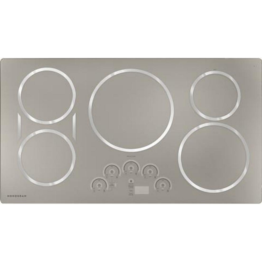 Monogram 36-inch Built-in Electric Induction Cooktop with 5 Elements ZHU36RSPSS