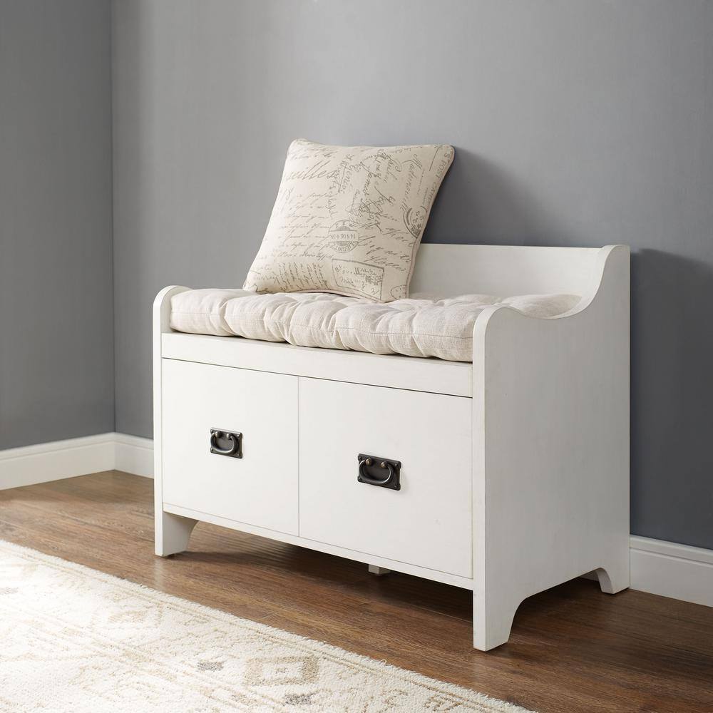 CROSLEY FURNITURE Fremont White Entryway Bench CF6017-WH