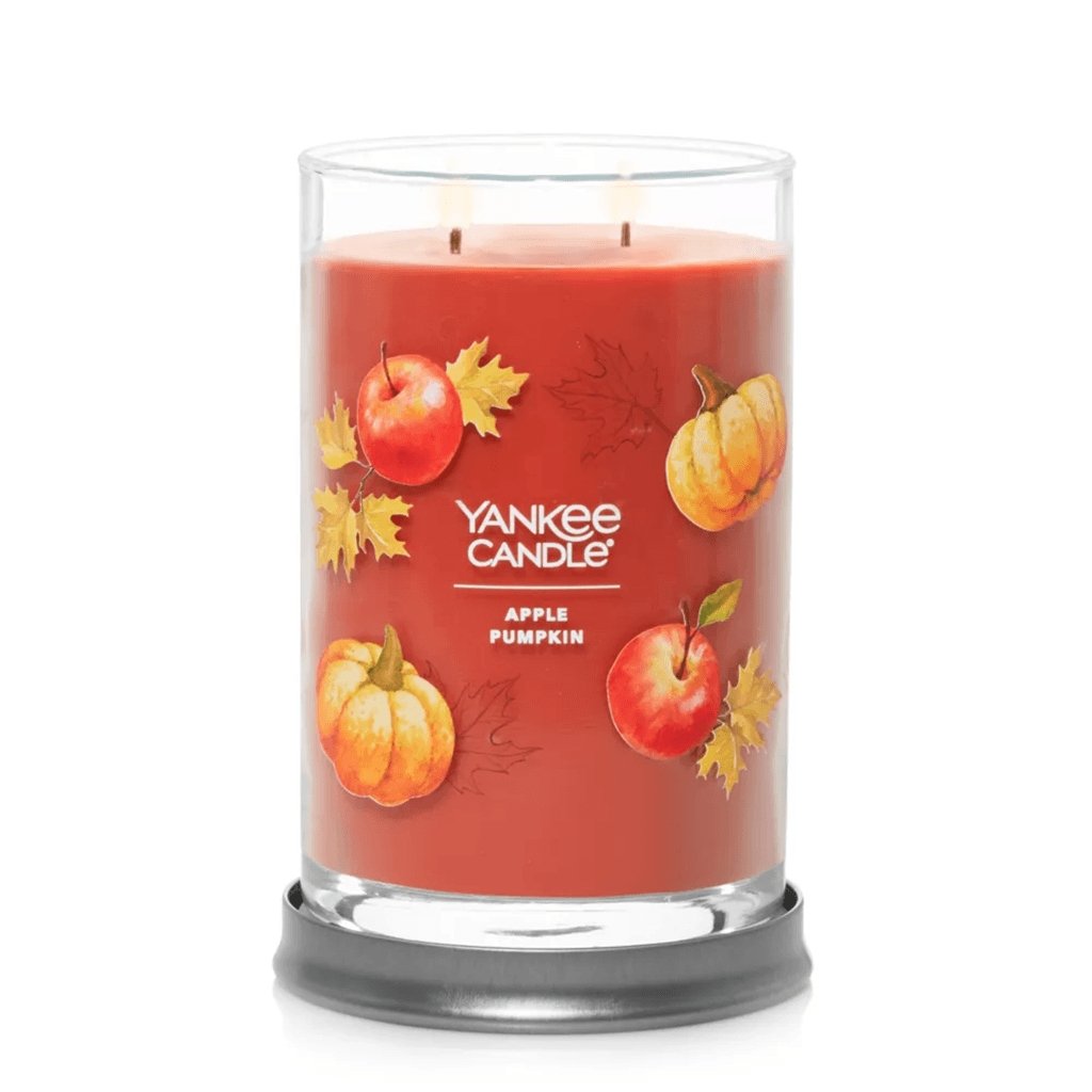 Yankee Candle  Signature Large Tumbler Candle in Apple Pumpkin