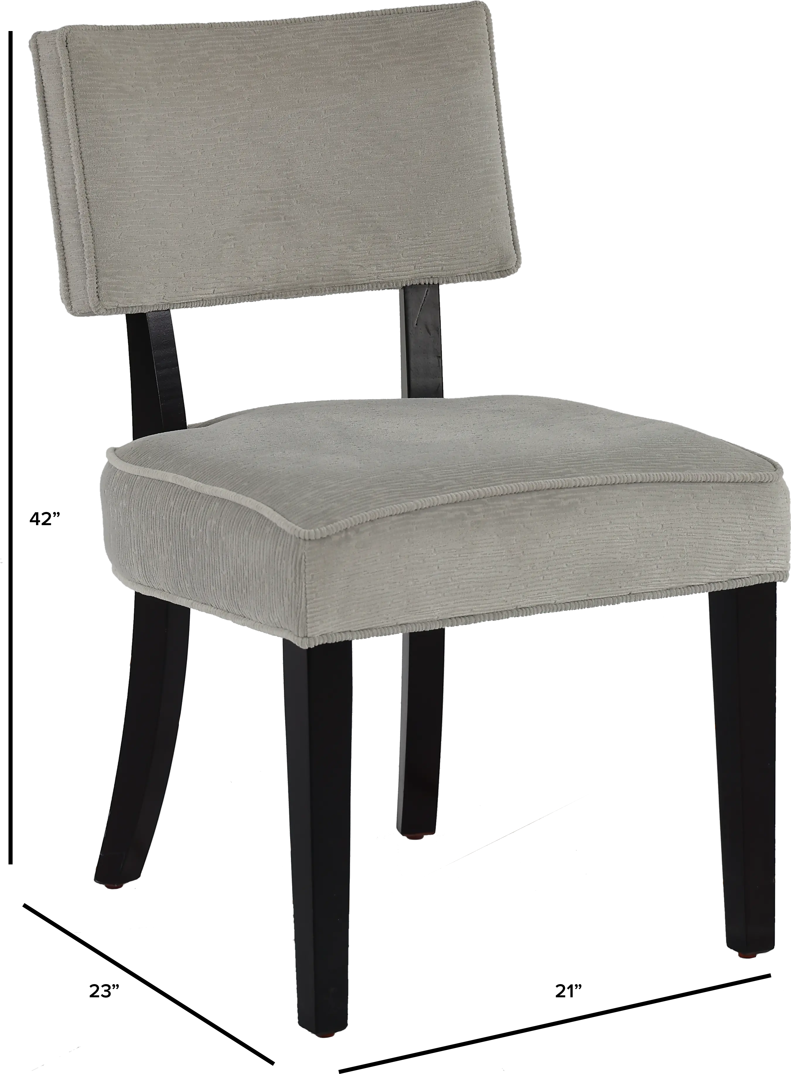 Riley Off White Upholstered Dining Room Chair