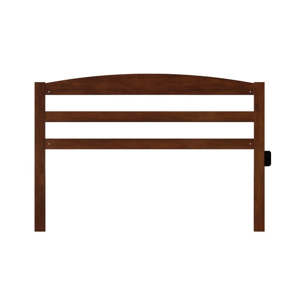 Warren Arched Horizontal Slat Wood Headboard - - 34337920