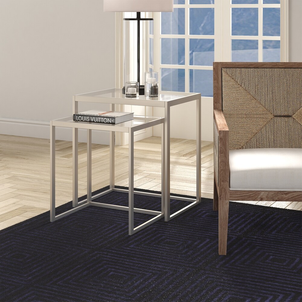 Rocco Rectangular Nested Side Table   22\