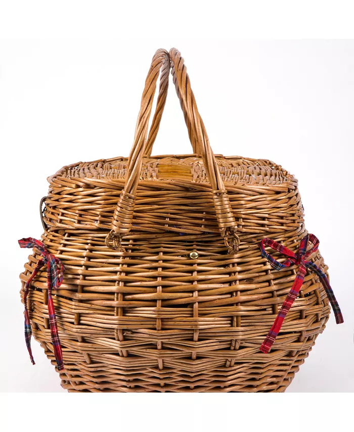 Picnic Time Red Highlander Picnic Basket