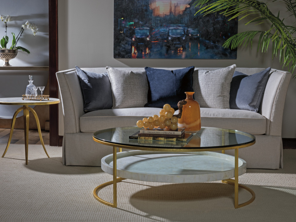 Crystal Stone End Table   Contemporary   Side Tables And End Tables   by HedgeApple  Houzz