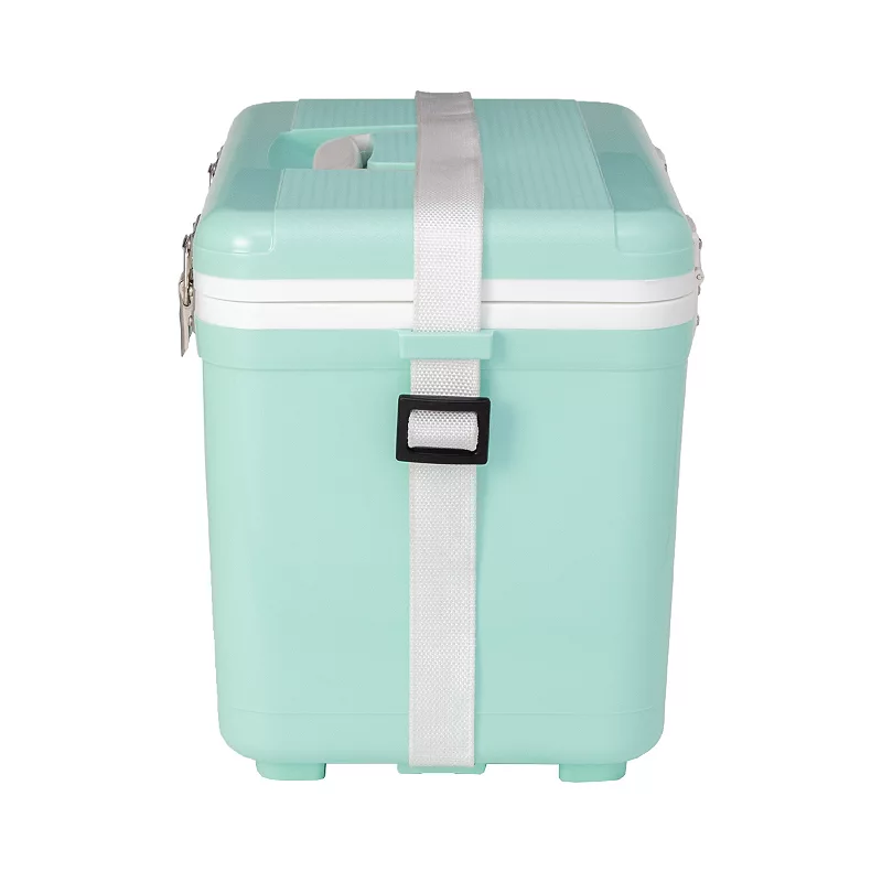 Engel 13 Quart 18 Can Leak Proof Odor Resistant Insulated Cooler Drybox， Seafoam