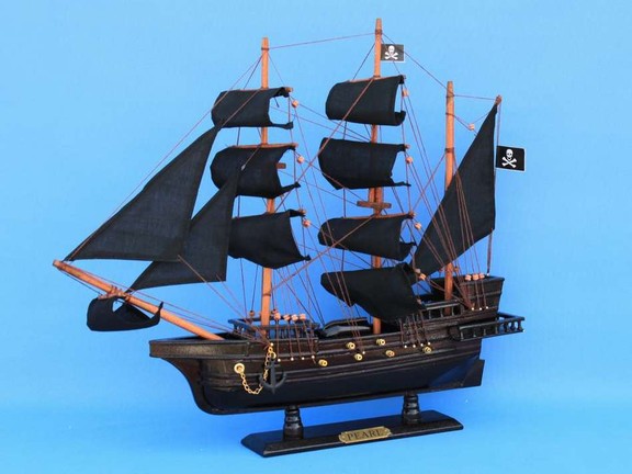 Handcrafted Model Ships PEARL 20 Wooden Edward Eng...