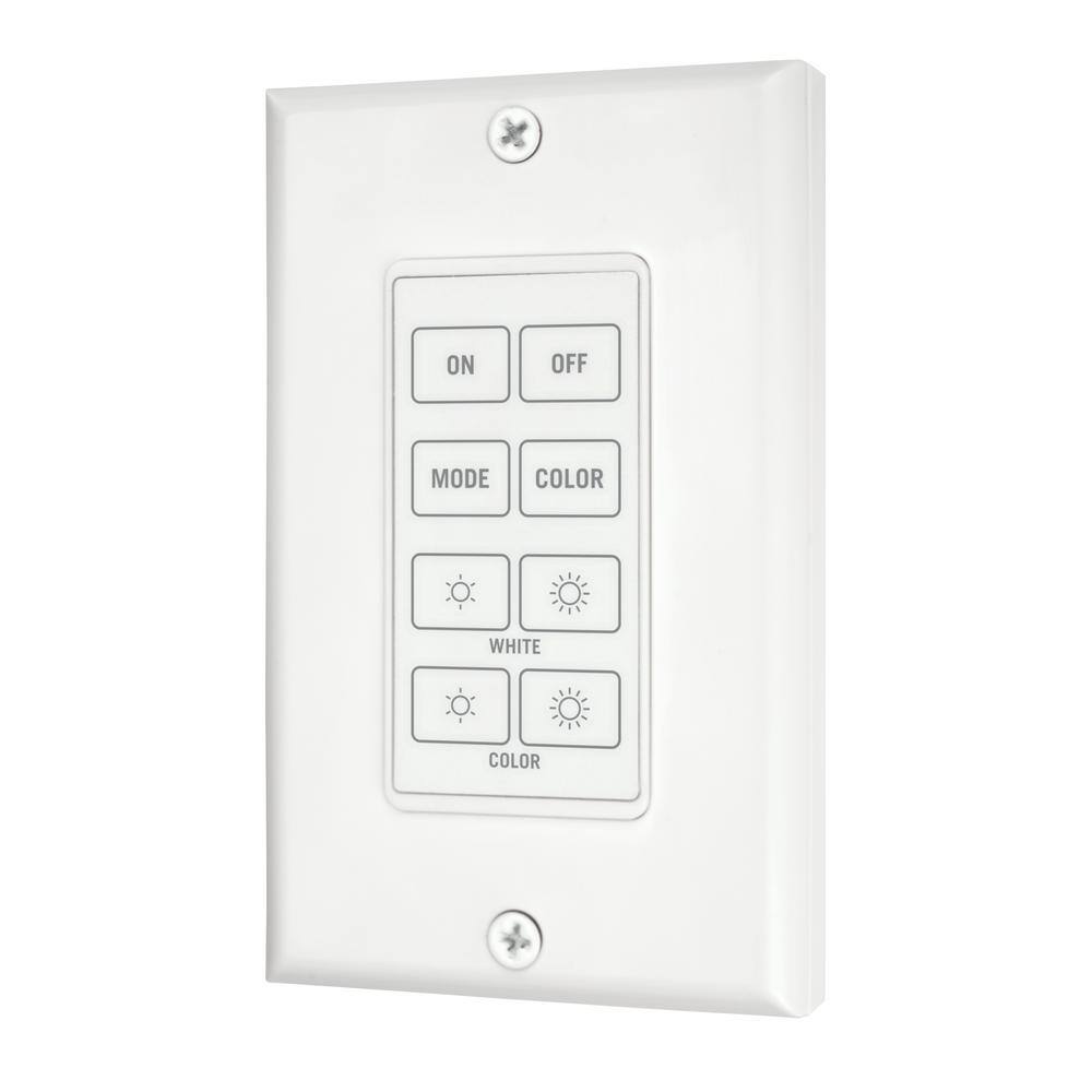 Armacost Lighting LED Dimmers Wireless Wall Mount Touchpad for RGB Plus W 733220