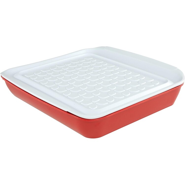 Marinade Tray with Lid   17\