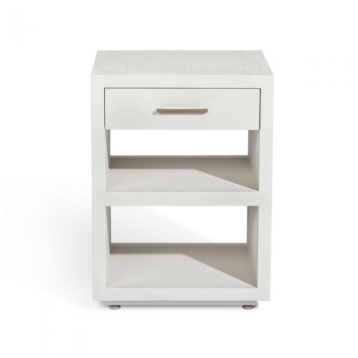 Livia Small Bedside Chest in White