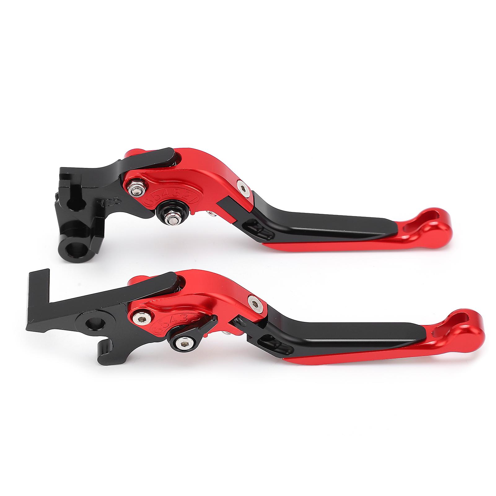 Adjustable Brake Clutch Levers Cnc Aluminum Alloy Replacement For Yamaha Mt25 Mt03 R25 R3red