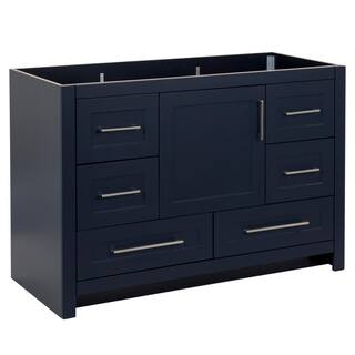 Home Decorators Collection Craye 48 in. W x 21.6 in. D x 34 in. H Bath Vanity Cabinet without Top in Deep Blue CY48-DB