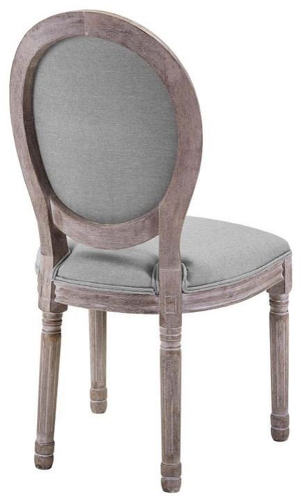 Hawthorne Collections 19.5 quotModern Wood Dining Side Chair in Gray (Set of 4)   French Country   Dining Chairs   by Homesquare  Houzz