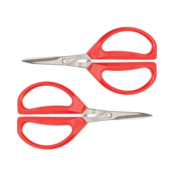 2-Pack Joyce Chen Original Unlimited Kitchen Scissors， Red