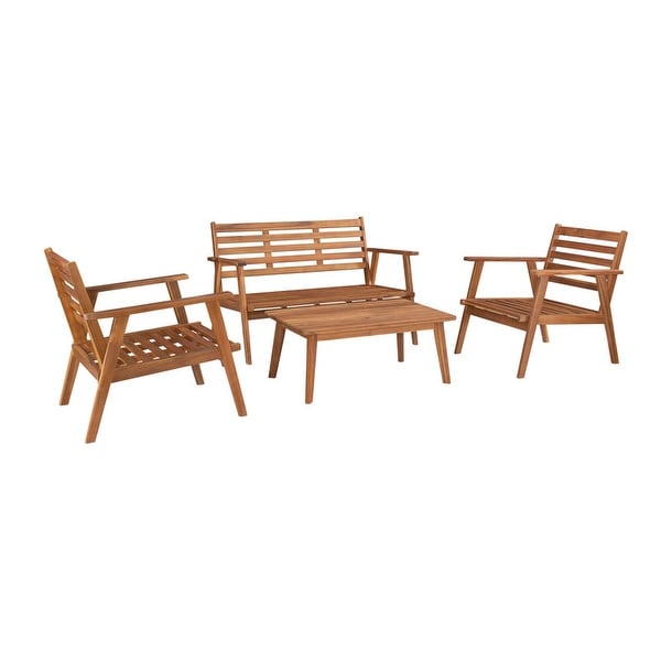 Saco 4Piece Outdoor Chat Set