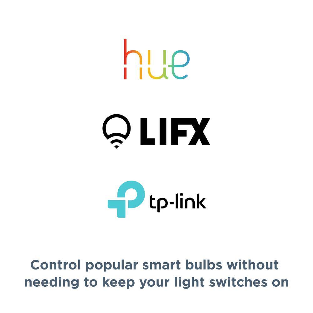 Brilliant Smart Home Control 3-Switch Panel -Alexa Google Assistant Apple Homekit Ring Sonos and More BHA120US-WH3