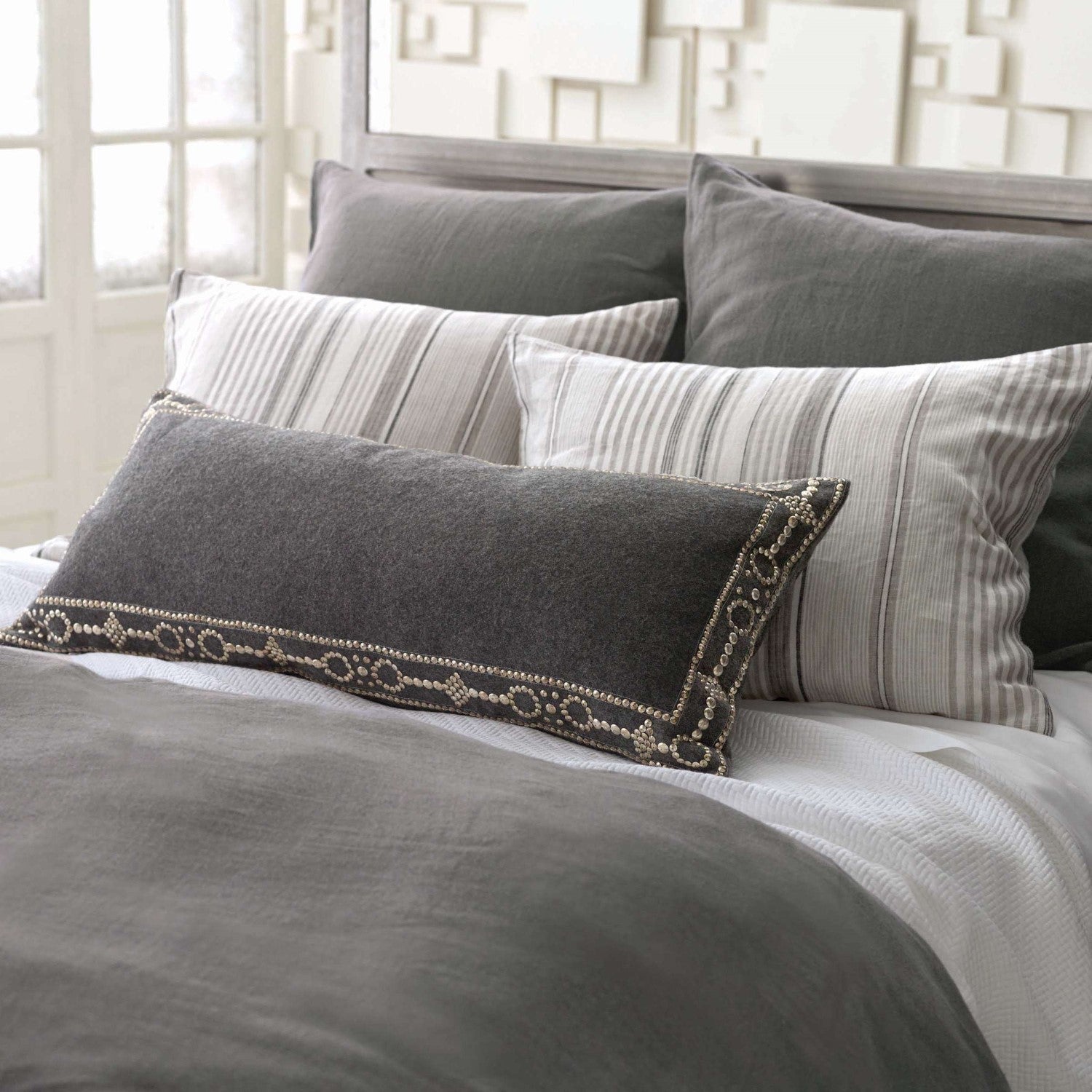 Interlaken White Matelasse Coverlet