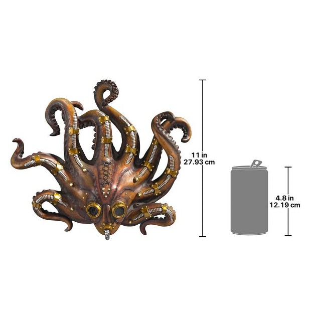 Design Toscano Steampunk Octopod Wall Sculpture