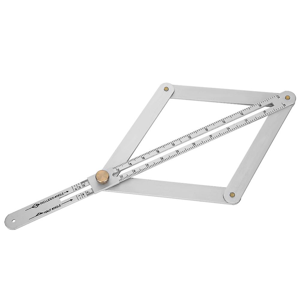 Goniometer Ruler Multifunctional Diagonal Ceiling Profiler 4fold Corner Angle Finder