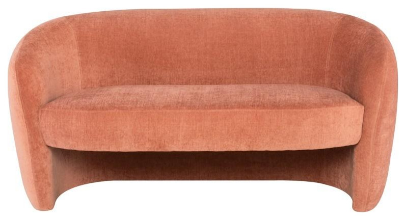 Clementine Sofa Nectarine   Midcentury   Sofas   by Old Bones Co.  Studios  Houzz