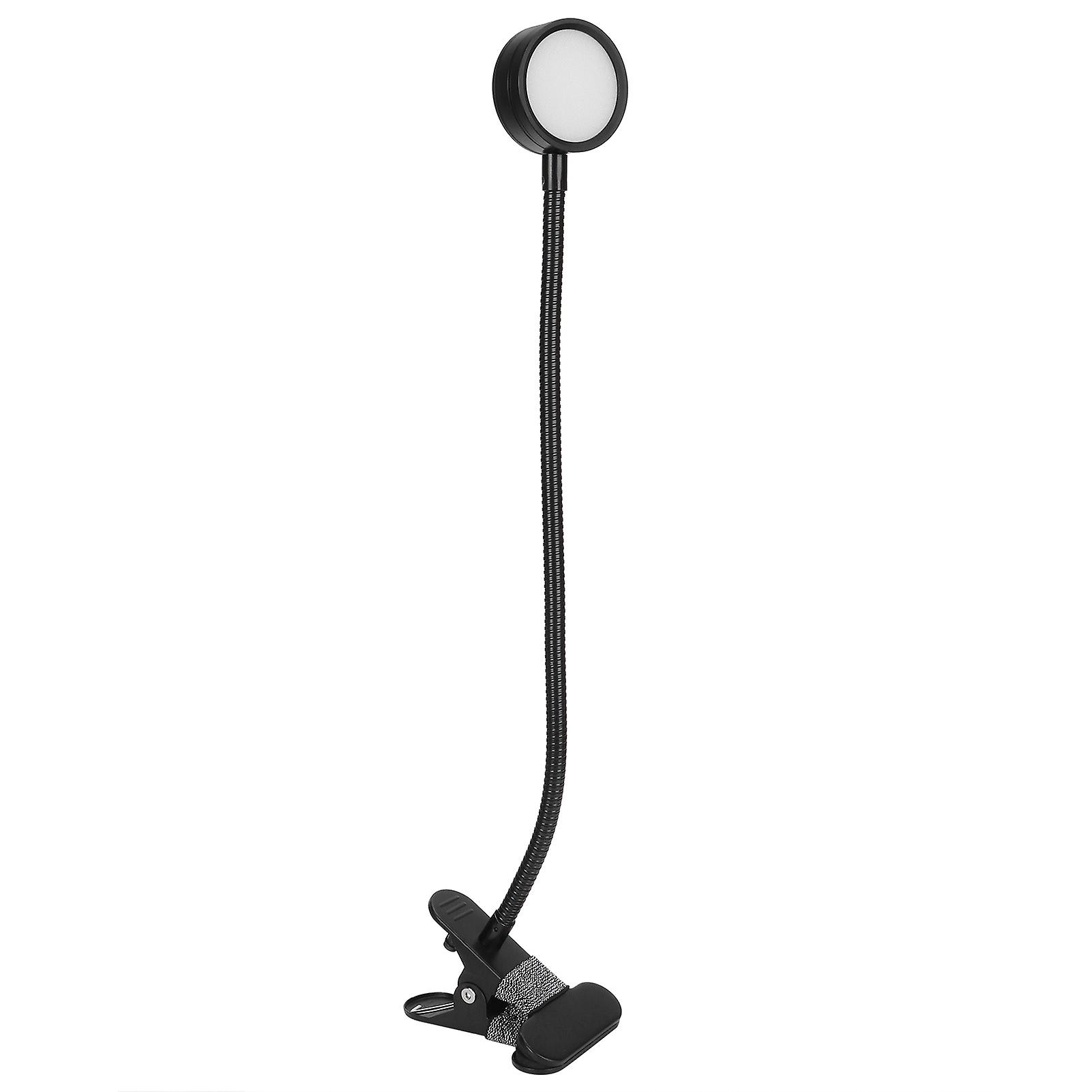 USB Desk Lamp 360° Angle Adjustable Clip On Gooseneck Reading Light for Office Bedroom