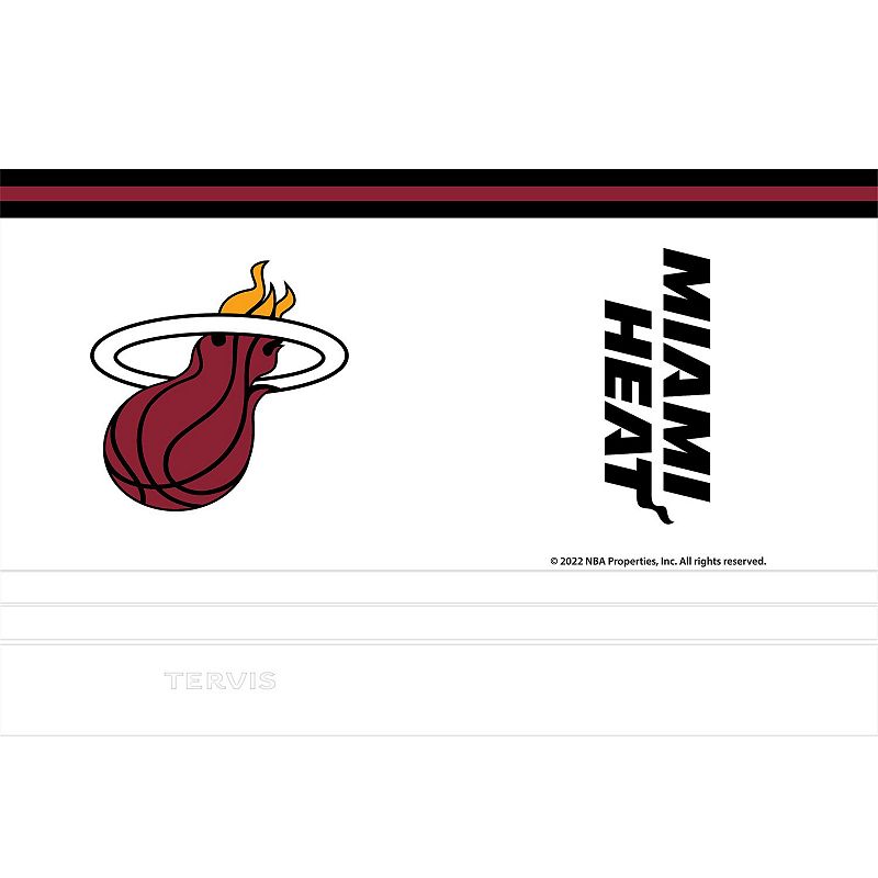 Tervis Miami Heat 30oz. Arctic Stainless Steel Tumbler