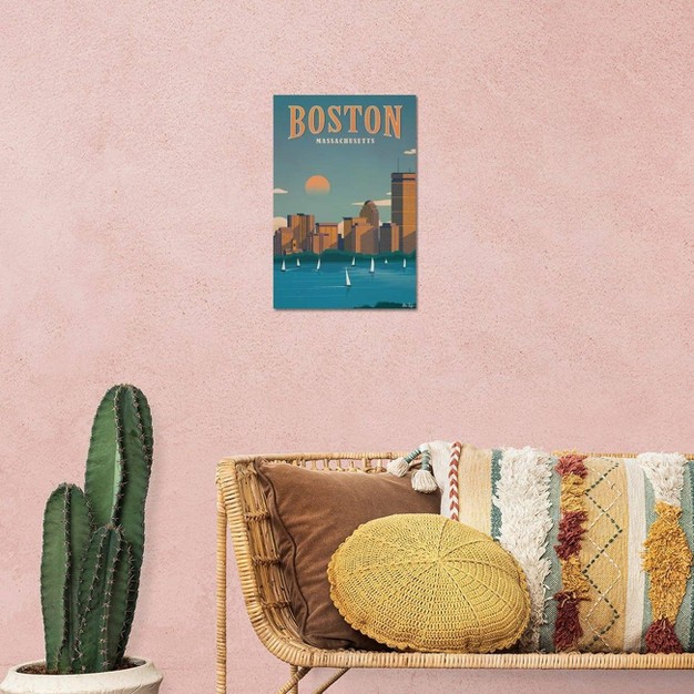 Boston By Ideastorm Studios Unframed Wall Canvas Icanvas