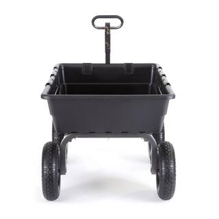 GORILLA CARTS 1500 lb. Super Heavy Duty Poly Dump Cart GOR10-16