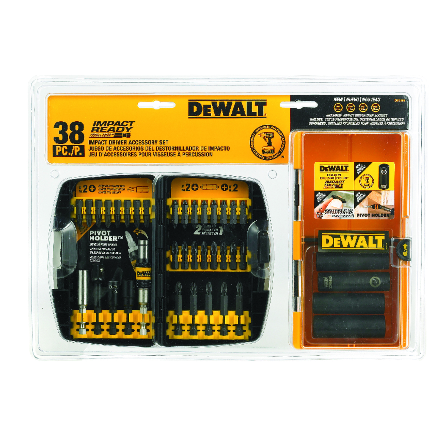 DW Impact Ready Screwdriver Bit Set 38 pc