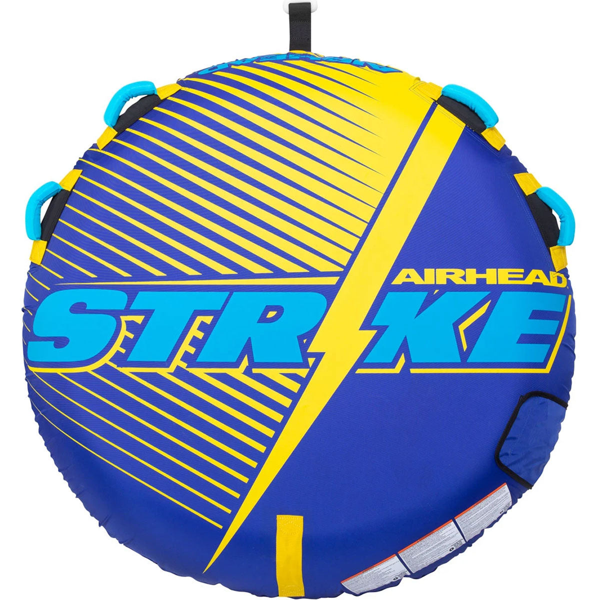 Airhead AHST-23K STRIKE 2 Inflatable 1 Rider Towable with Pump and Rope