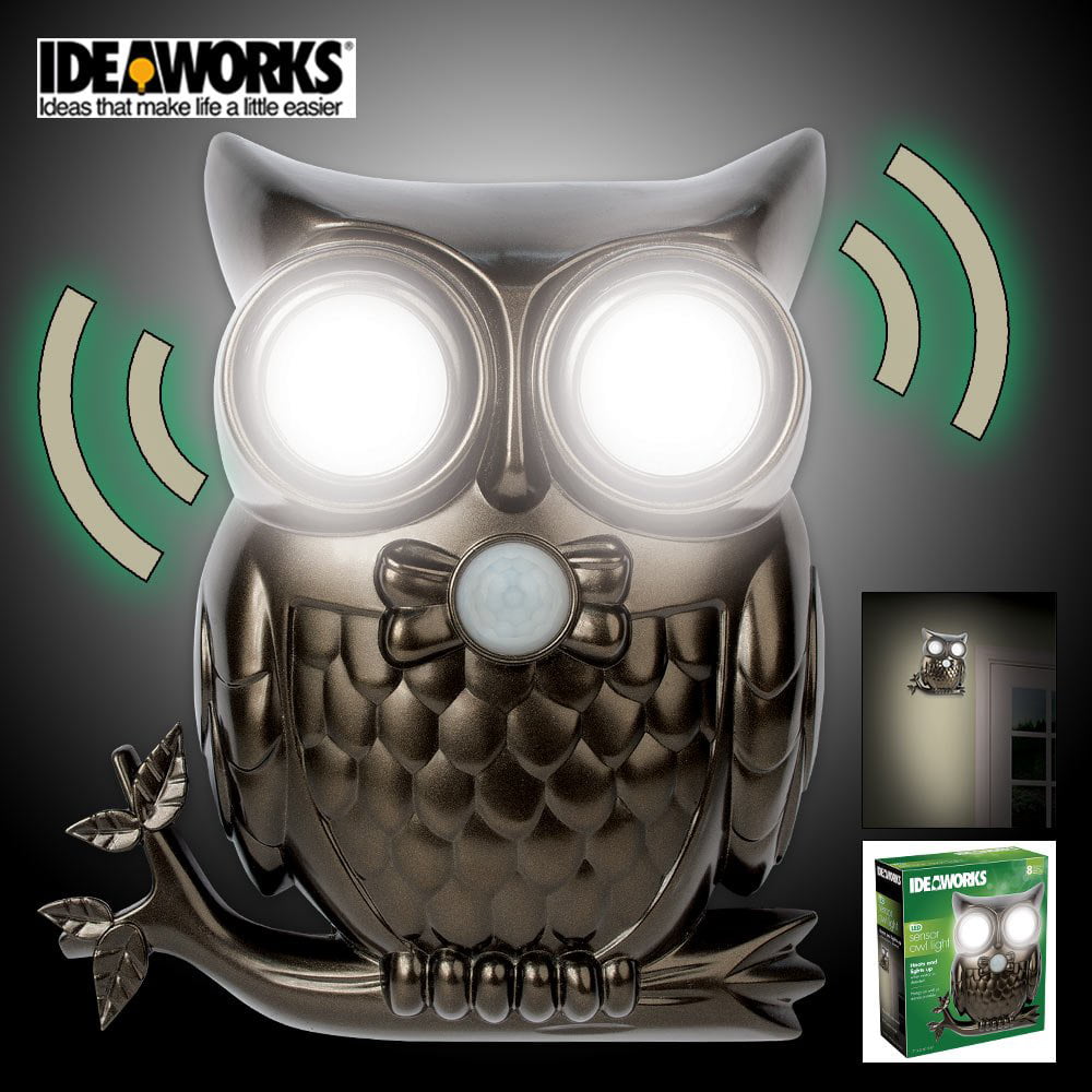 Decorative LED Motion Sensor Hooting Owl Light