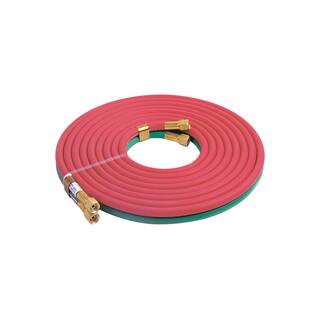 Lincoln Electric 14 in. x 25 ft. R-Grade Oxygen-Acetylene Hose KH578