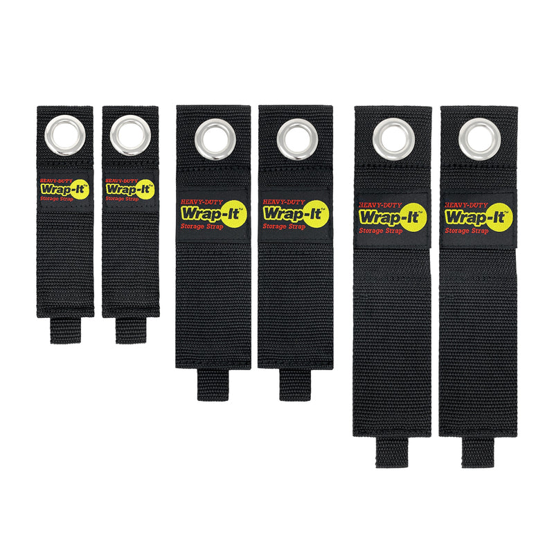 STORAGE STRAP ASST 6PK