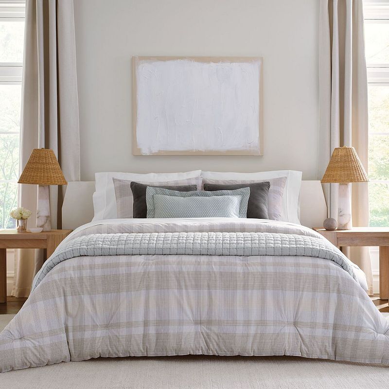 Nate Home by Nate Berkus Glen Plaid Duvet Cover Set