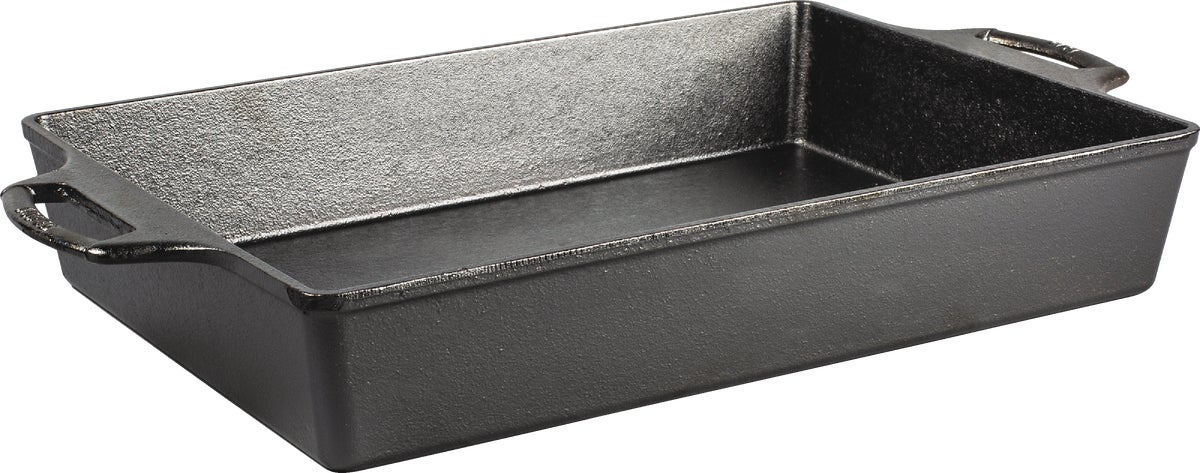 Lodge Cast Iron Baking Pan Black