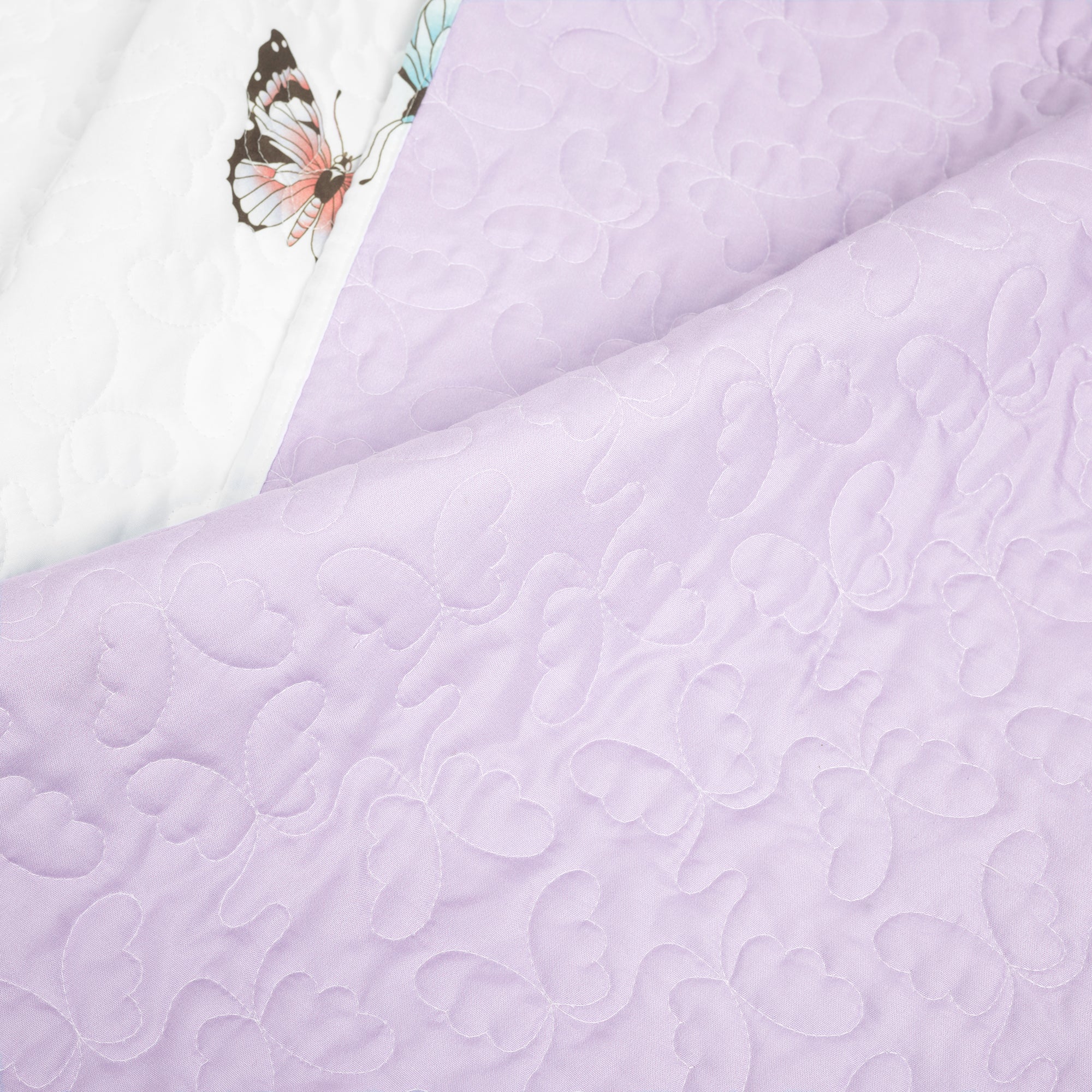 Flutter Butterfly Quilt 3 Piece Set Full/Queen