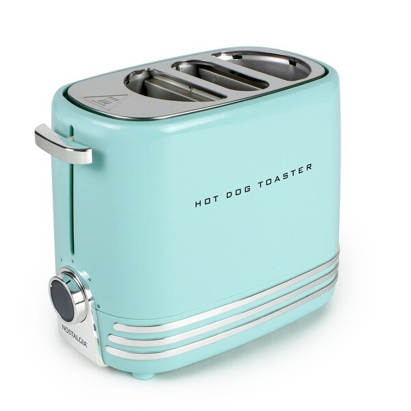 Nostalgia Adjustable 5 Setting Retro Pop Up Hot Dog Toaster