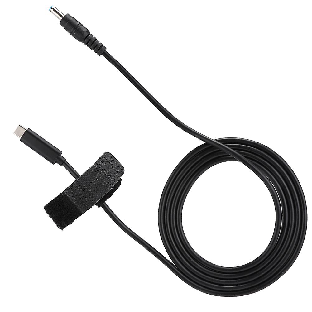 Dc Plugs Cable 19v 65w Pd Induction Chip Usb To Dc Cable 4.5mm X 3.0mm Output For Hp Type C