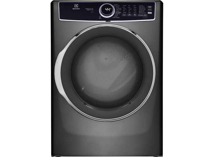 Electrolux 8 Cu. Ft. Titanium Front Load Perfect Steam Gas Dryer With LuxCare Dry And Instant Refresh