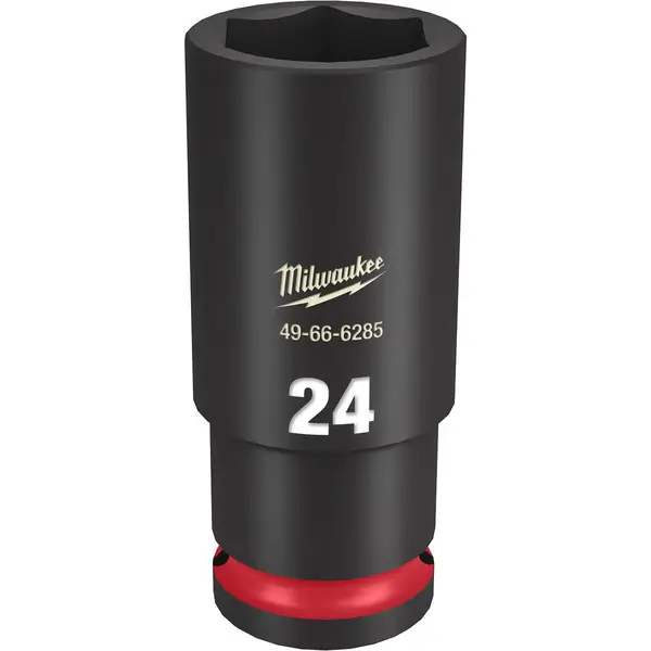 Milwaukee 1/2 Drive 24MM Deep 6 Point Socket