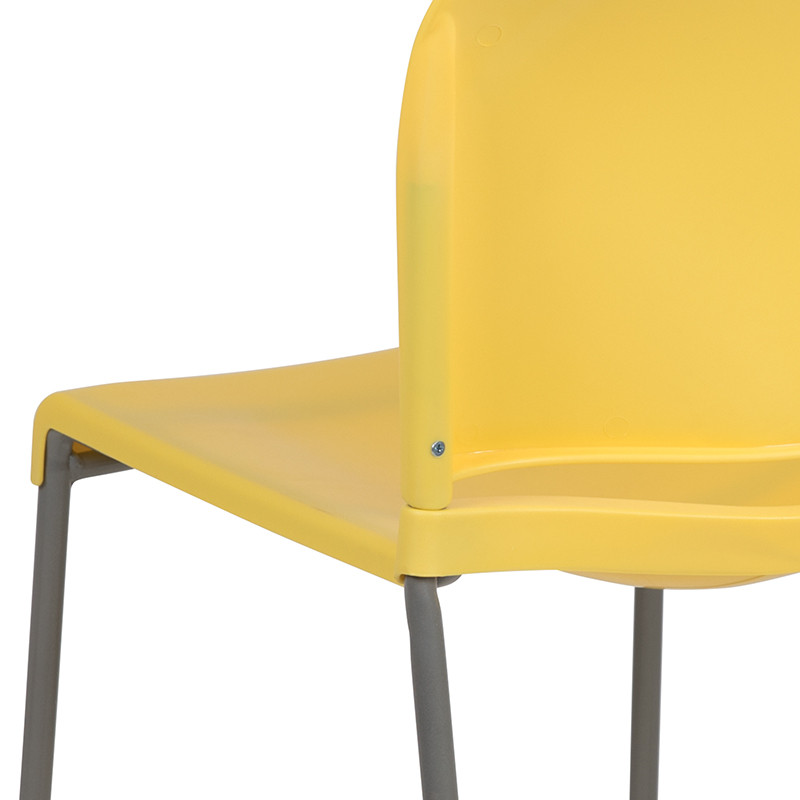 Yellow Plastic Stack Chair   Contemporary   Dining Chairs   by Pot Racks Plus  Houzz