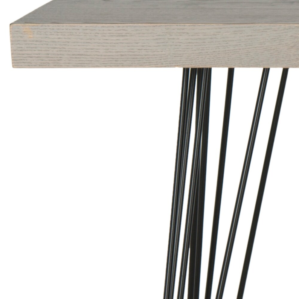 Safavieh Wolcott Grey/ Black Lacquer Console   55\